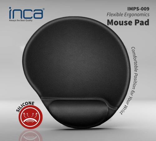 INCA IMSP-009 BİLEK DESTEKLİ SİLİKON MOUSEPAD LARGE Mouse Pad